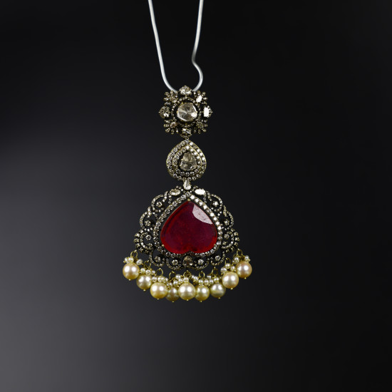 POLKI PENDENT(VICTORIAN) GPND/174