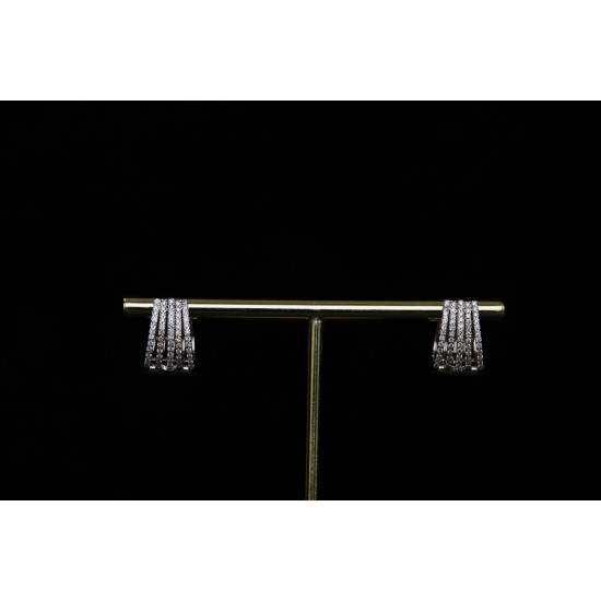 DIAMOND HOOP EARRINGS APDE20682