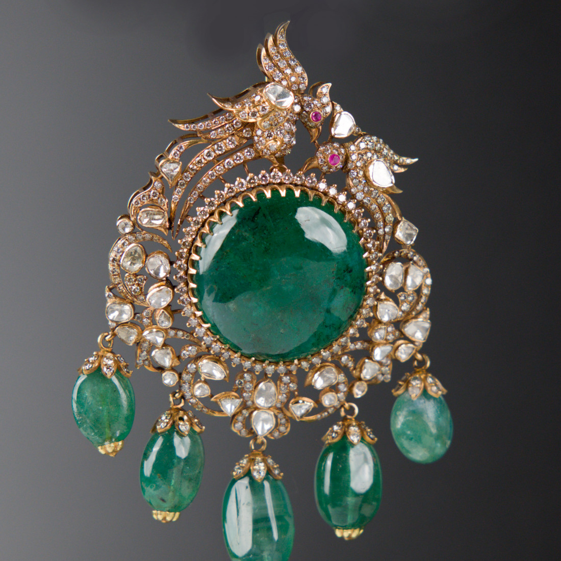 POLKI PENDENT(VICTORIAN) GPND/184