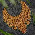 Gold Nakshi Necklace