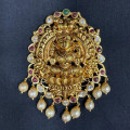 Gold Nakshi Pendant