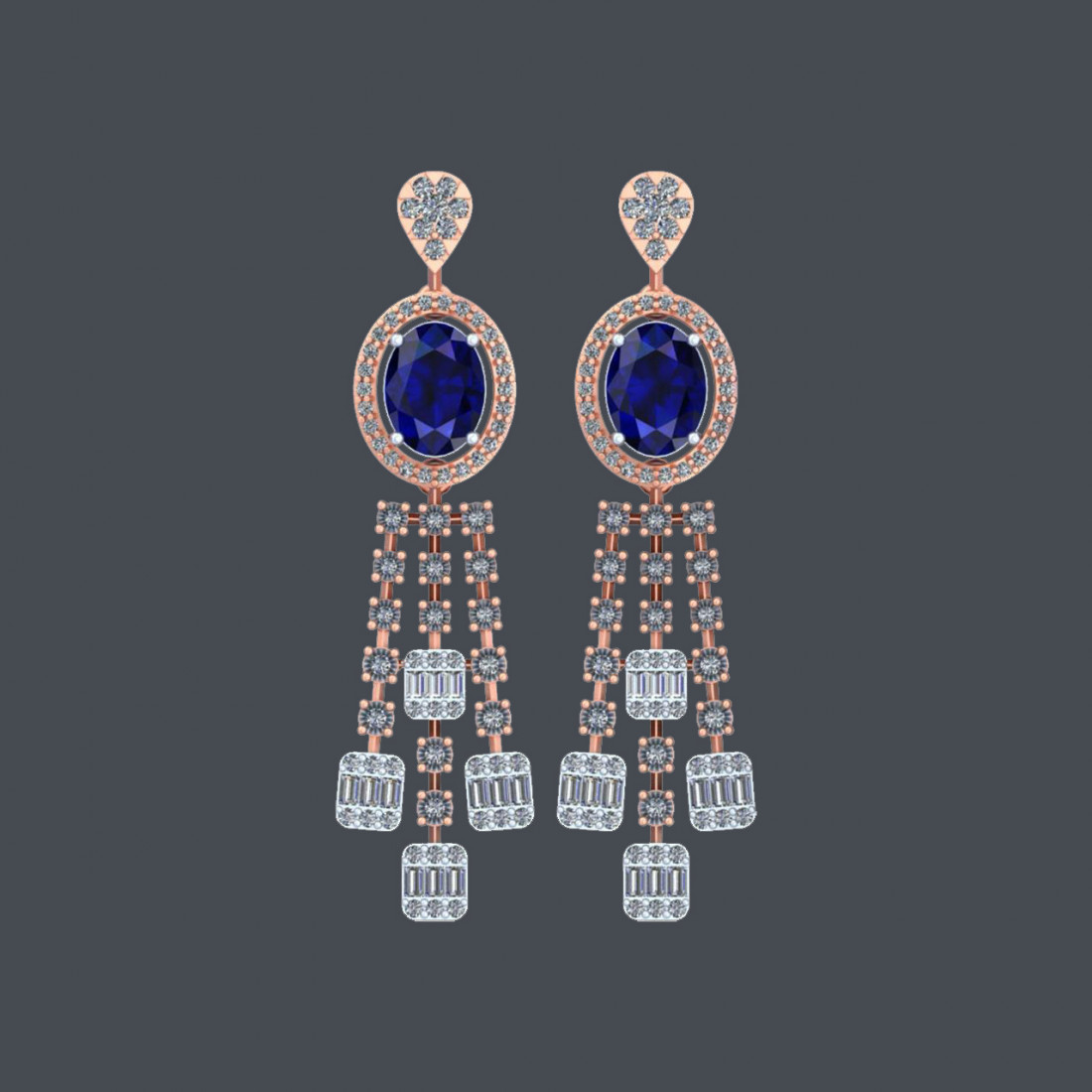 DIAMOND HANGINGS MNK-1605E