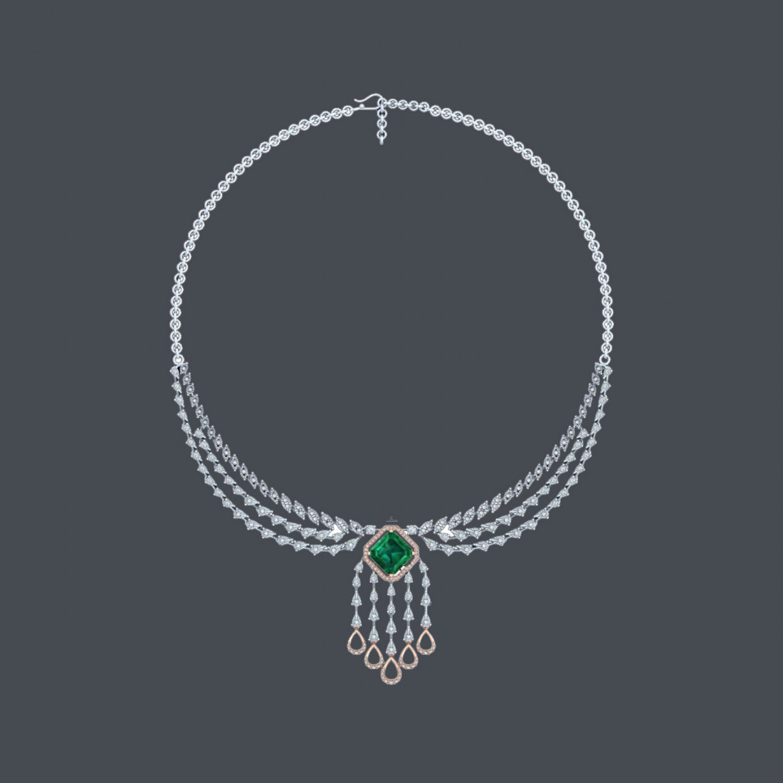 DIAMOND NECKLACE MNK-1583N