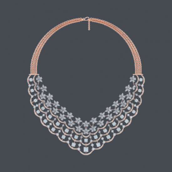 DIAMOND NECKLACE MNK-1640