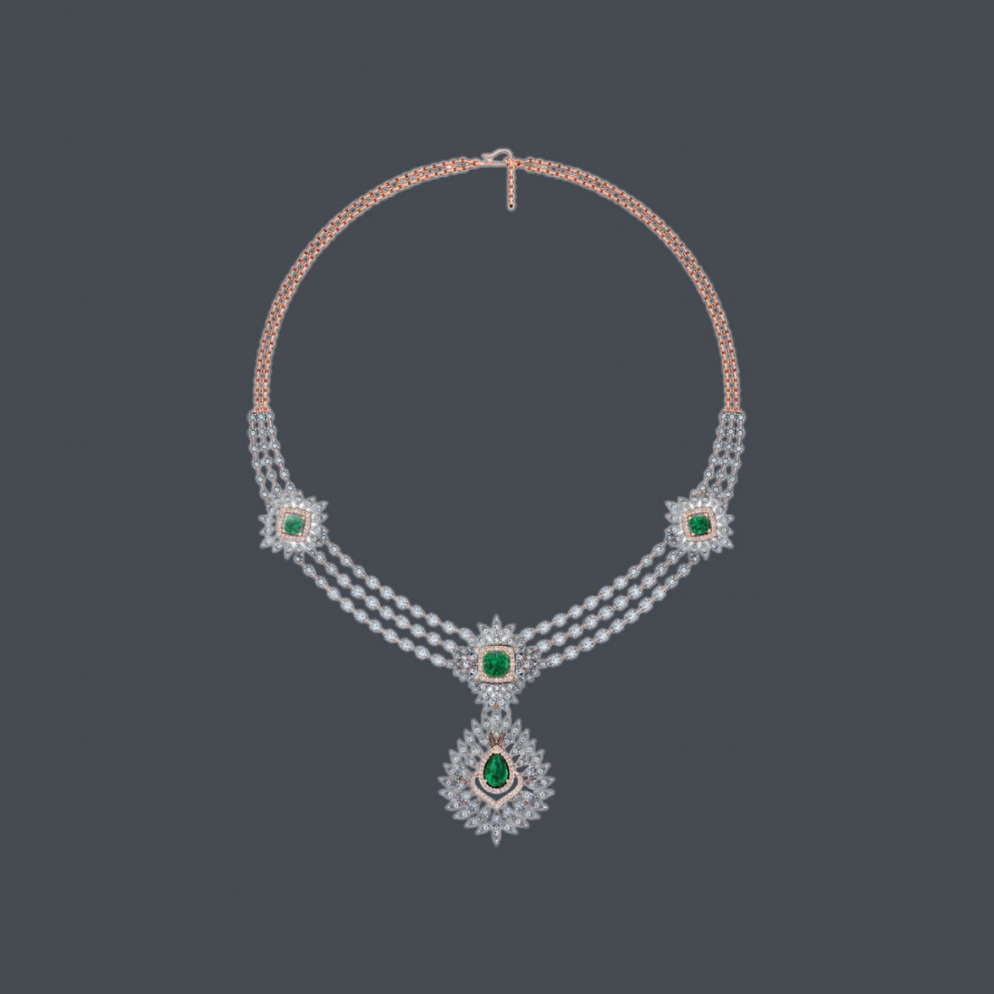 DIAMOND NECKLACE MNK-1623N