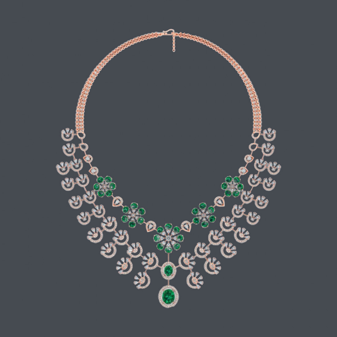 DIAMOND NECKLACE MNK-1625N