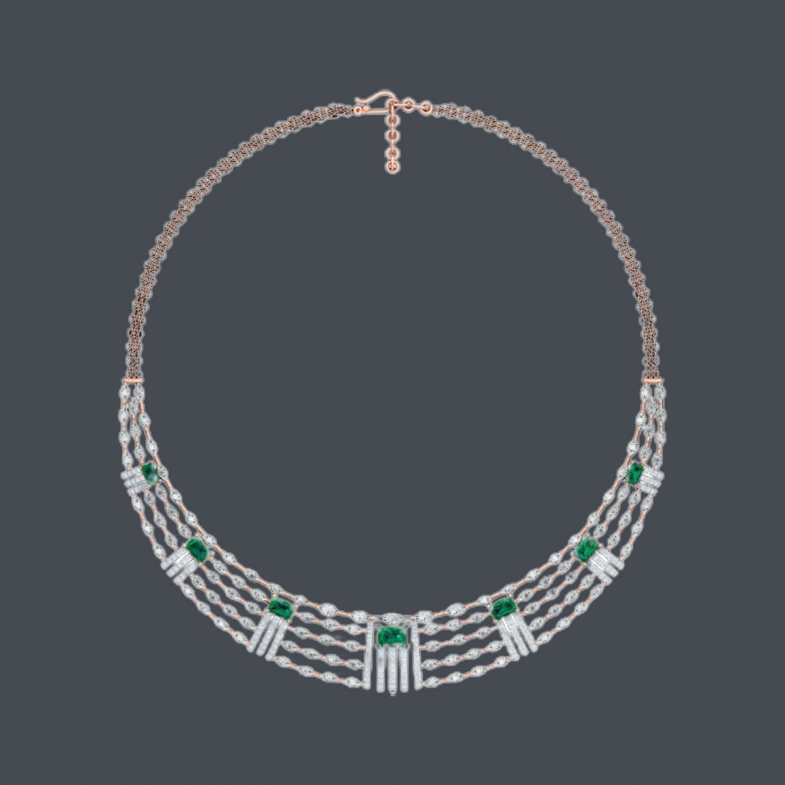 DIAMOND NECKLACE MNK-1632N