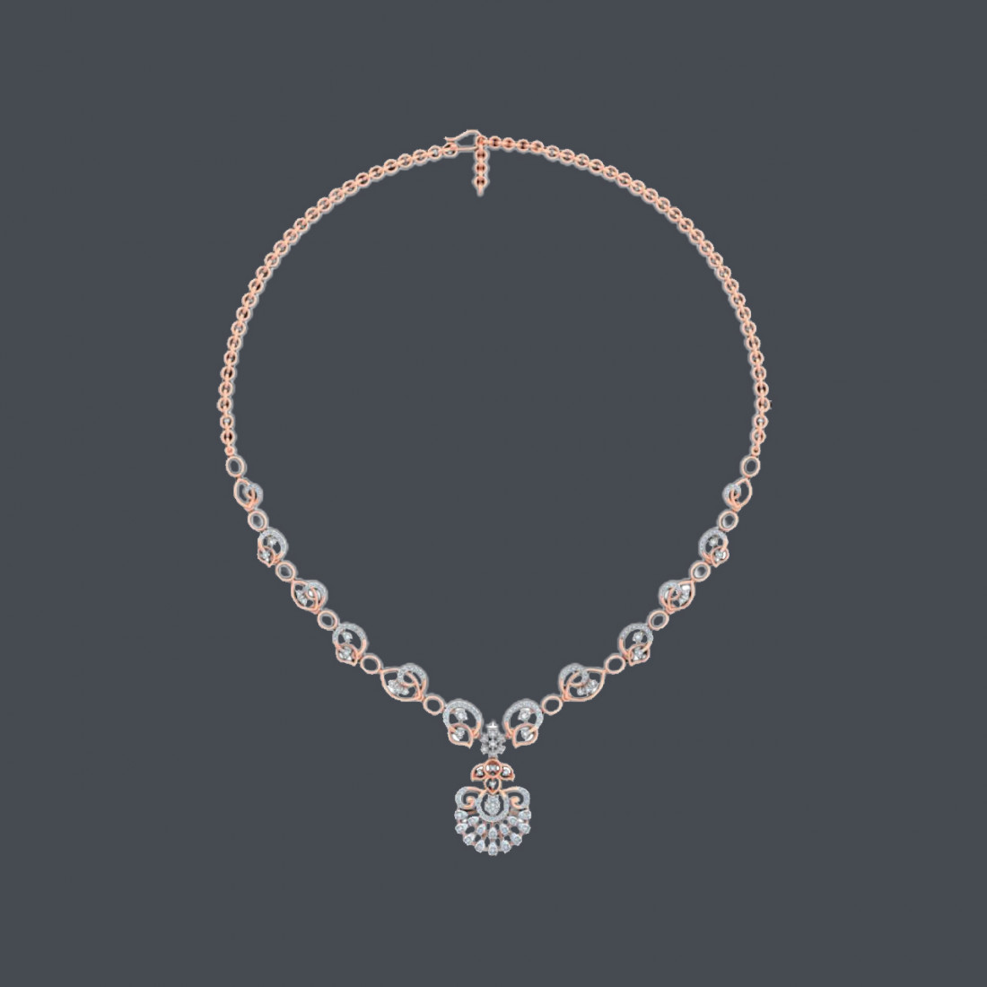 DIAMOND NECKLACE MNK-1687N