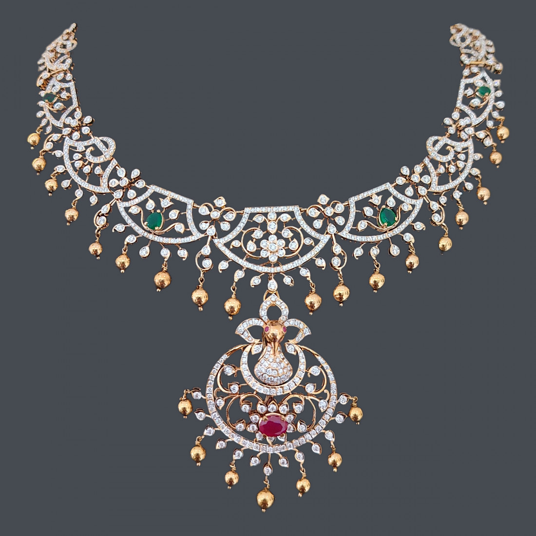 DIAMOND NECKLACE NK-465 DIAMOND NECKLACE NK-465